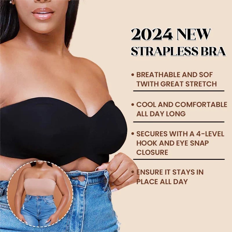💕Hot Sale 49% OFF -🔥Non-Slip Multi-Way Strapless Bra