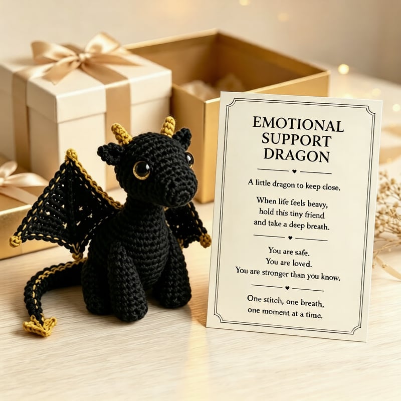 🔥HOT SALE 48% OFF - 🐲💕Emotional Support Dragon Pocket Buddy