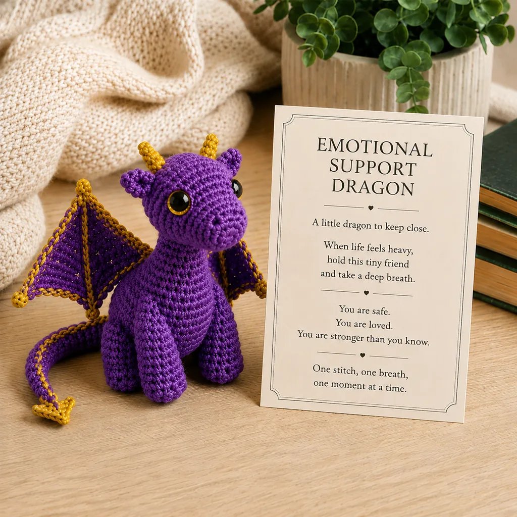 🔥HOT SALE 48% OFF - 🐲💕Emotional Support Dragon Pocket Buddy