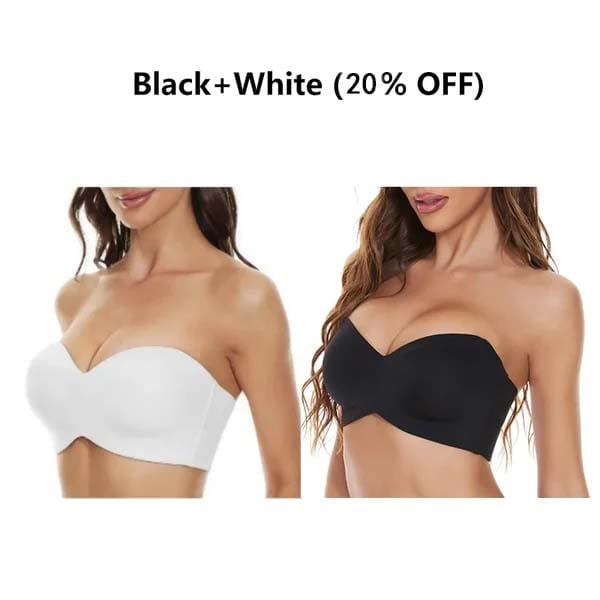 💕Hot Sale 49% OFF -🔥Non-Slip Multi-Way Strapless Bra