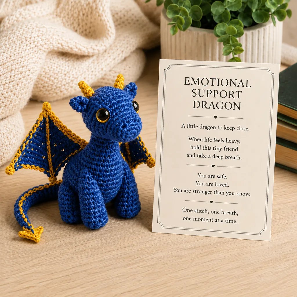 🔥HOT SALE 48% OFF - 🐲💕Emotional Support Dragon Pocket Buddy