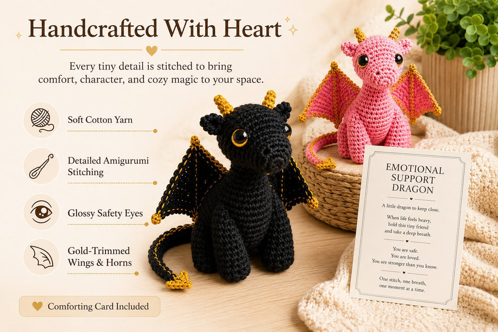 🔥HOT SALE 48% OFF - 🐲💕Emotional Support Dragon Pocket Buddy