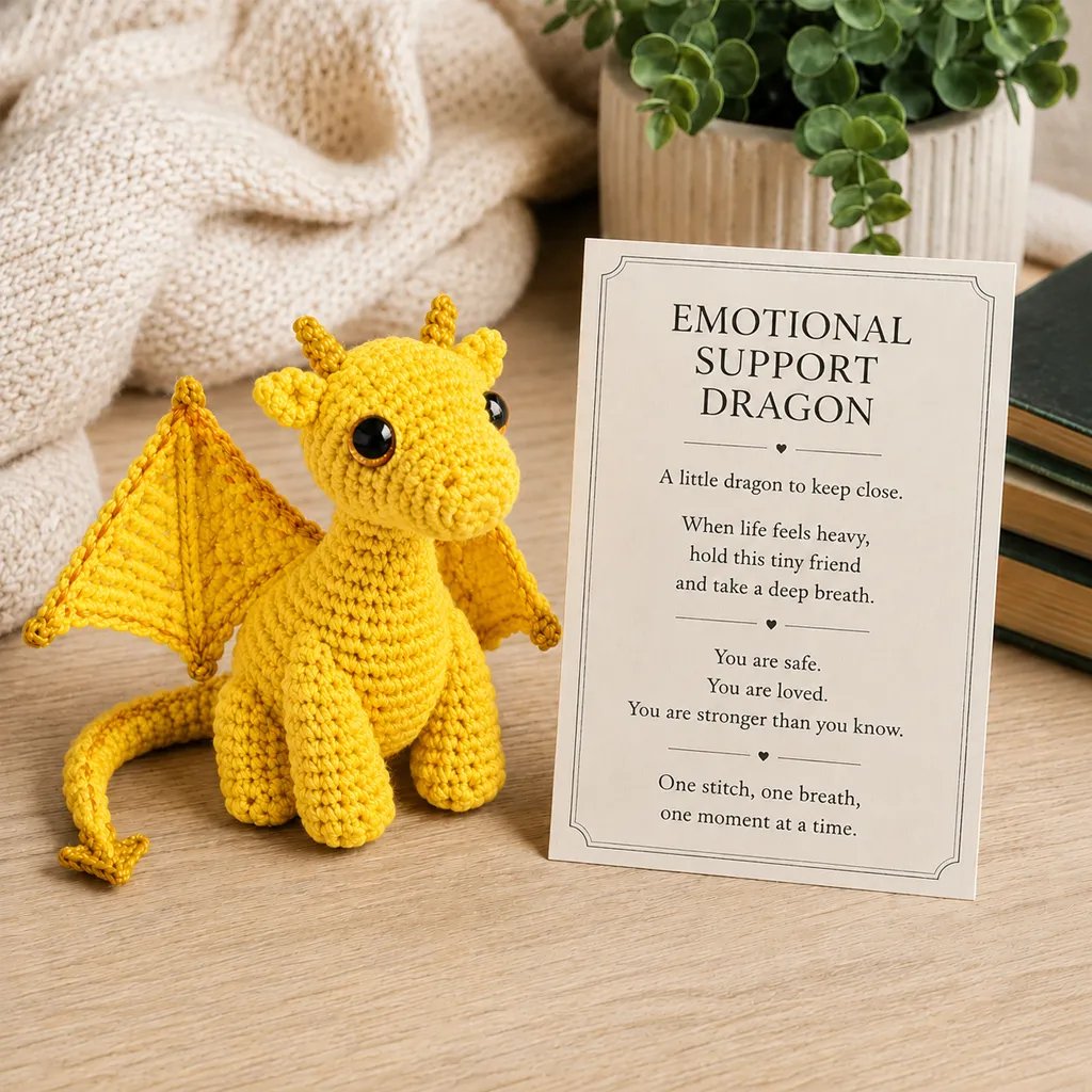 🔥HOT SALE 48% OFF - 🐲💕Emotional Support Dragon Pocket Buddy