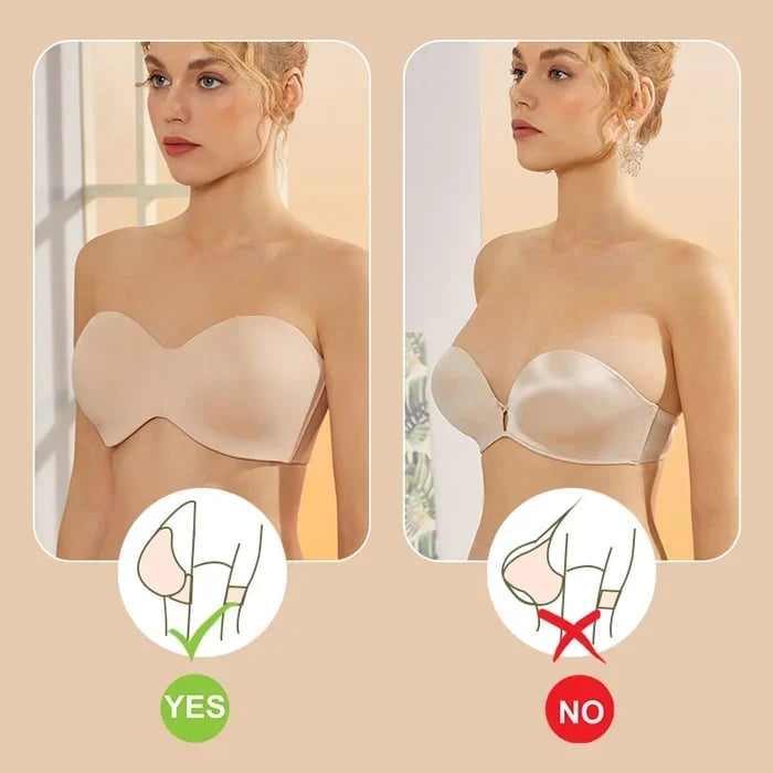 💕Hot Sale 49% OFF -🔥Non-Slip Multi-Way Strapless Bra