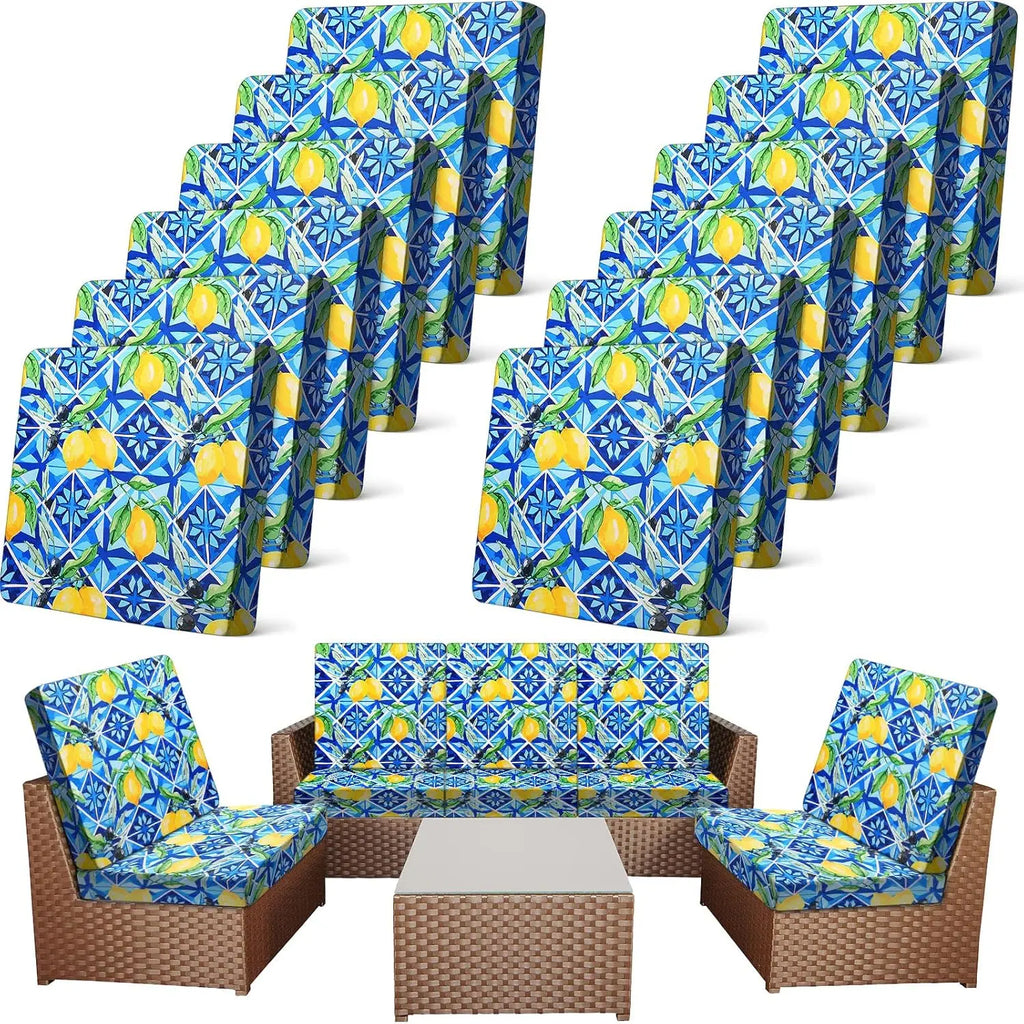 Waterproof Patio Cushion Covers for Outdoor Furniture