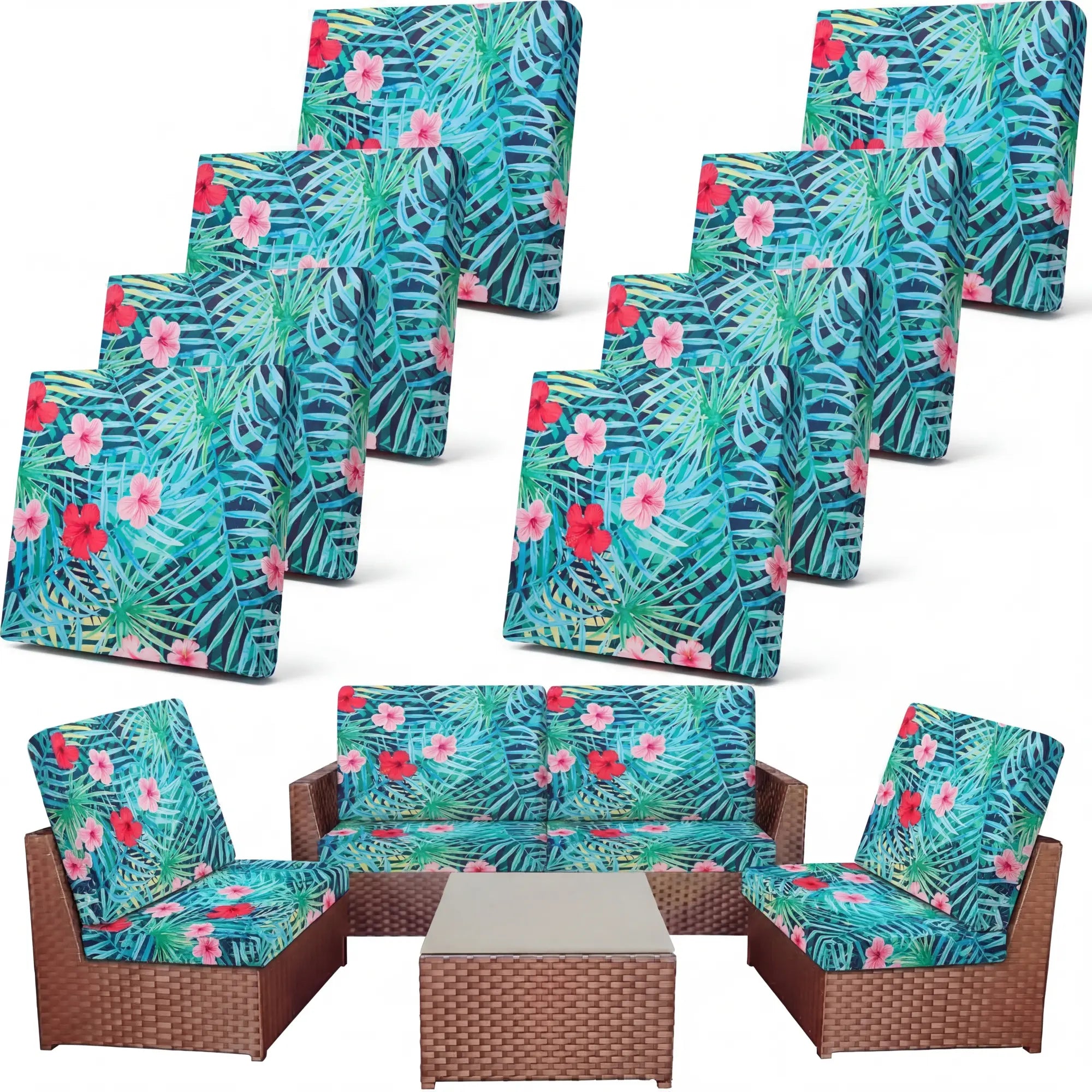 Waterproof Patio Cushion Covers for Outdoor Furniture