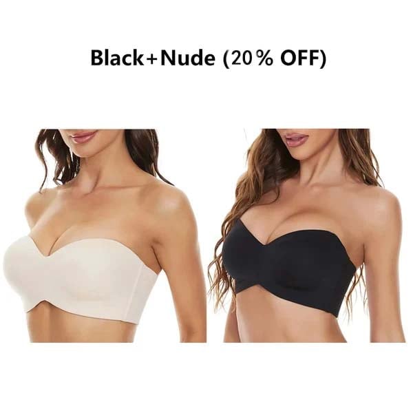 💕Hot Sale 49% OFF -🔥Non-Slip Multi-Way Strapless Bra