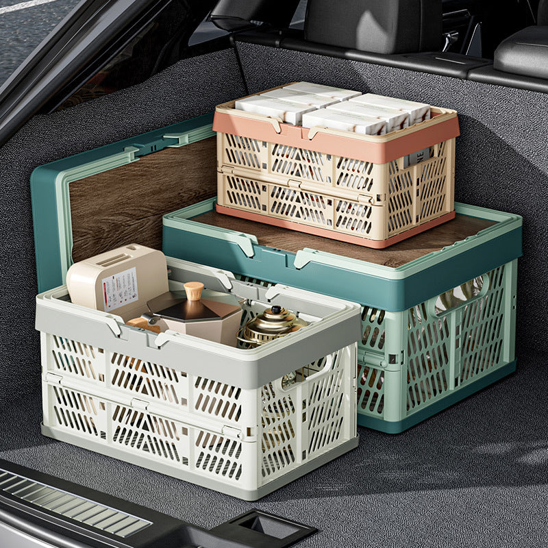 Foldable Portable Storage Basket