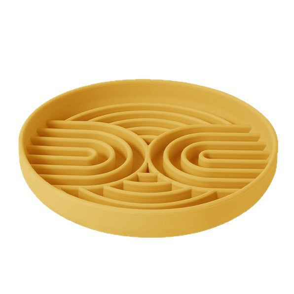 Rainbow Silicone Slow Feeder Lick Mat