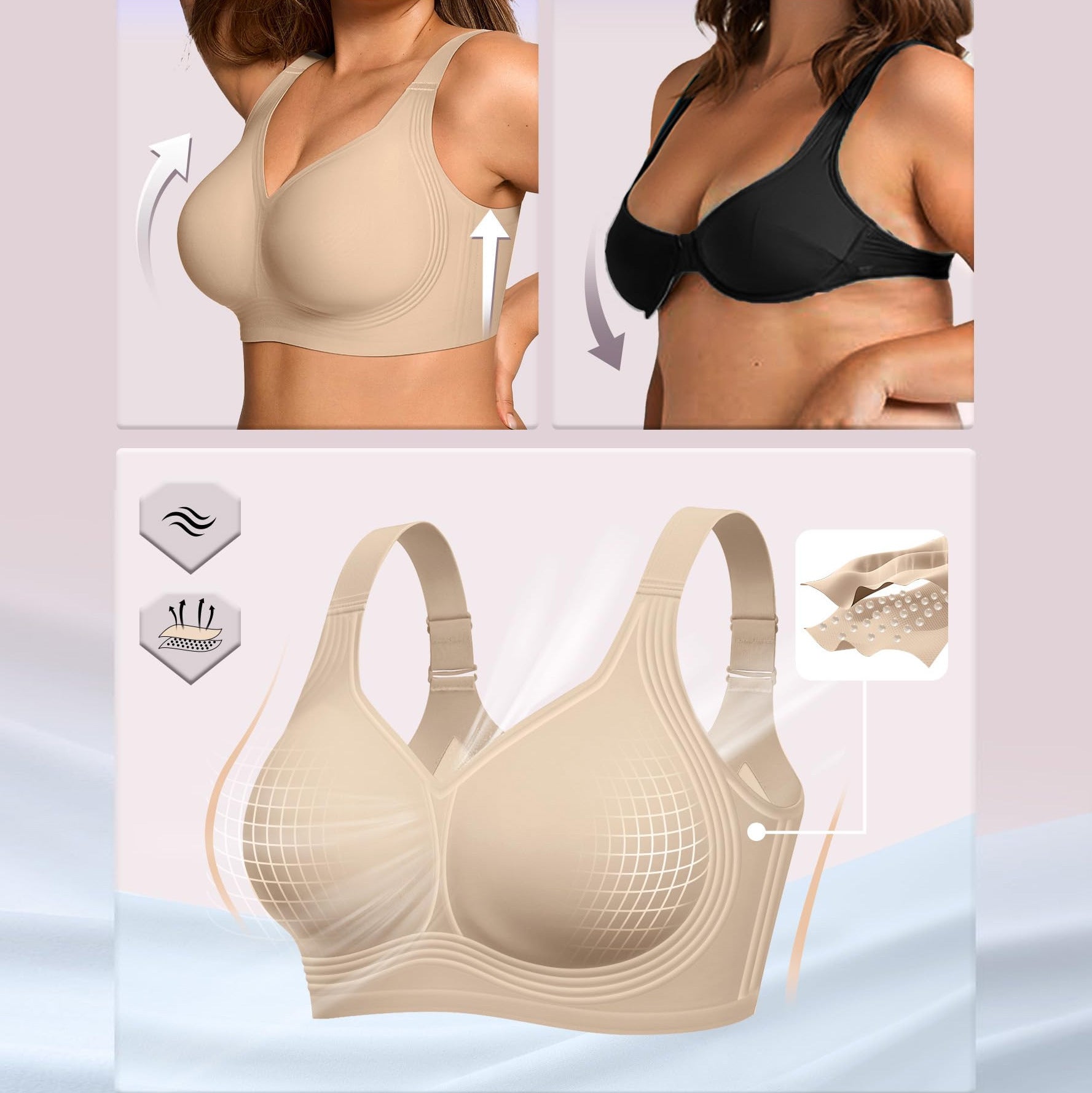Wire-Free Comfort Bra