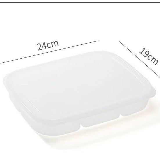 6-Compartment Fridge Storage Box