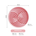 Rainbow Silicone Slow Feeder Lick Mat