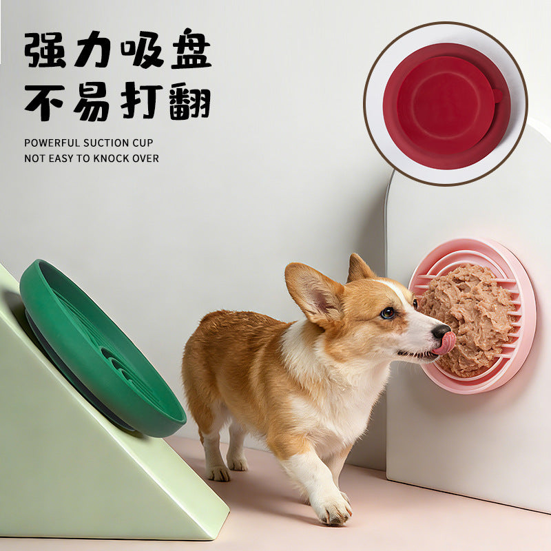 Rainbow Silicone Slow Feeder Lick Mat