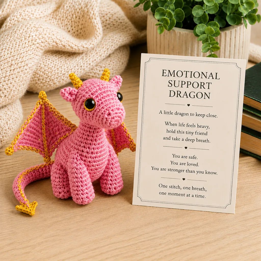 🔥HOT SALE 48% OFF - 🐲💕Emotional Support Dragon Pocket Buddy