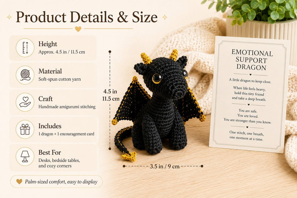 🔥HOT SALE 48% OFF - 🐲💕Emotional Support Dragon Pocket Buddy