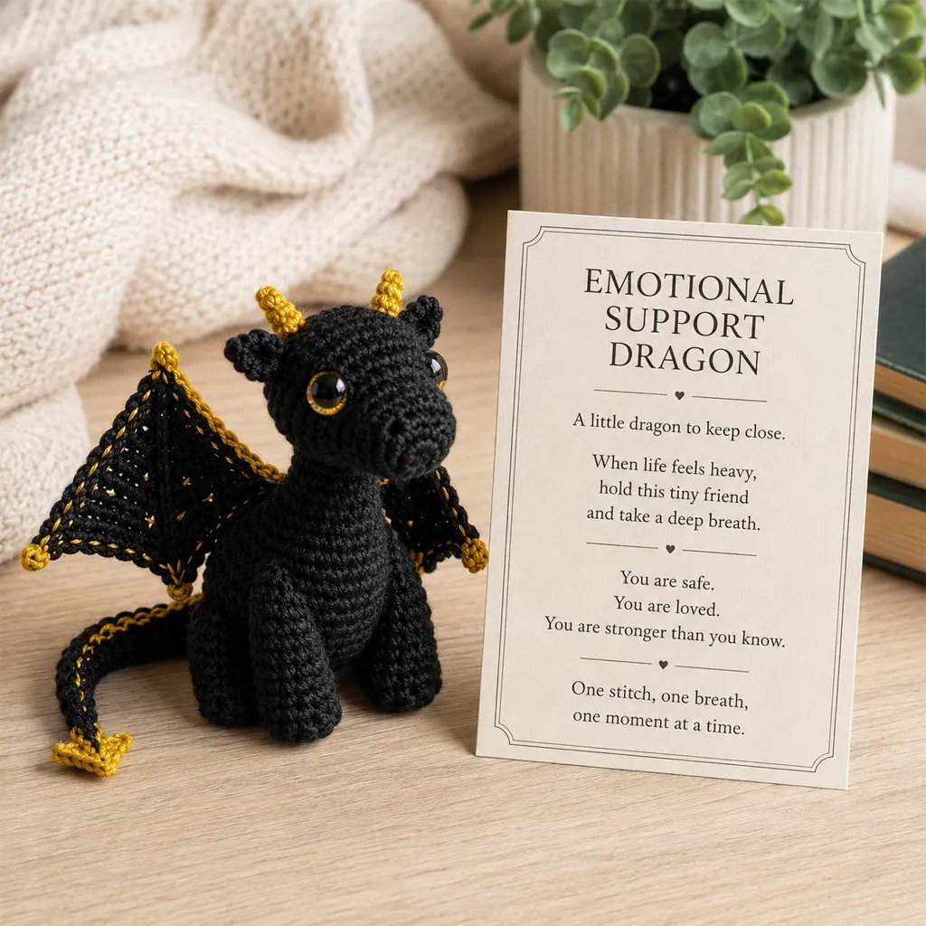 🔥HOT SALE 48% OFF - 🐲💕Emotional Support Dragon Pocket Buddy