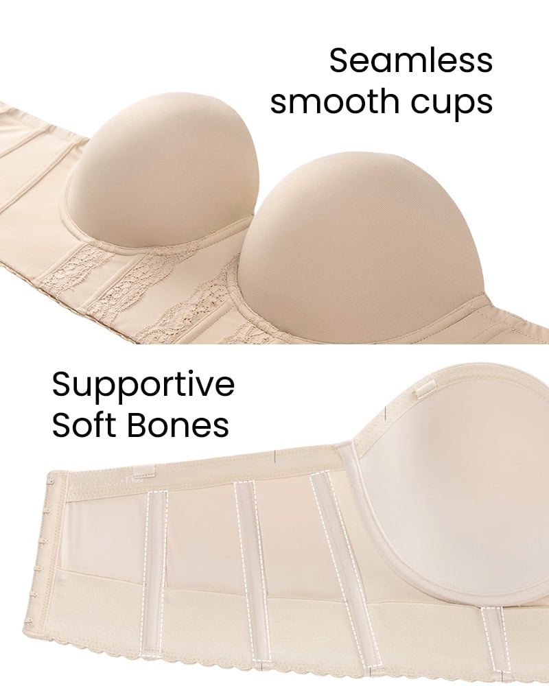 🔥HOT SALE 🔥The Low Back Strapless Bra