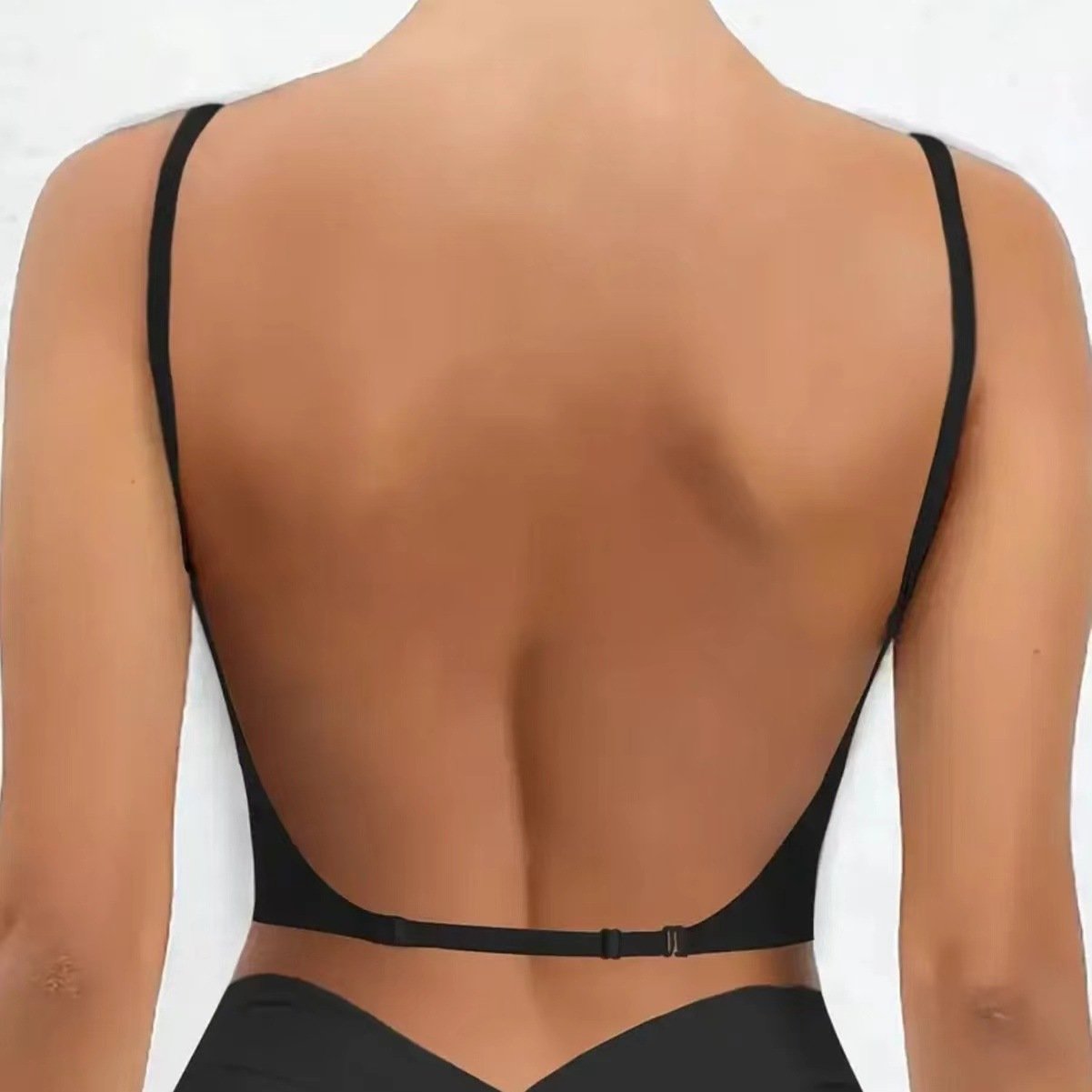🏆Hot Sale 49% OFF🔥Women's Solid Color Wireless Backless Bra