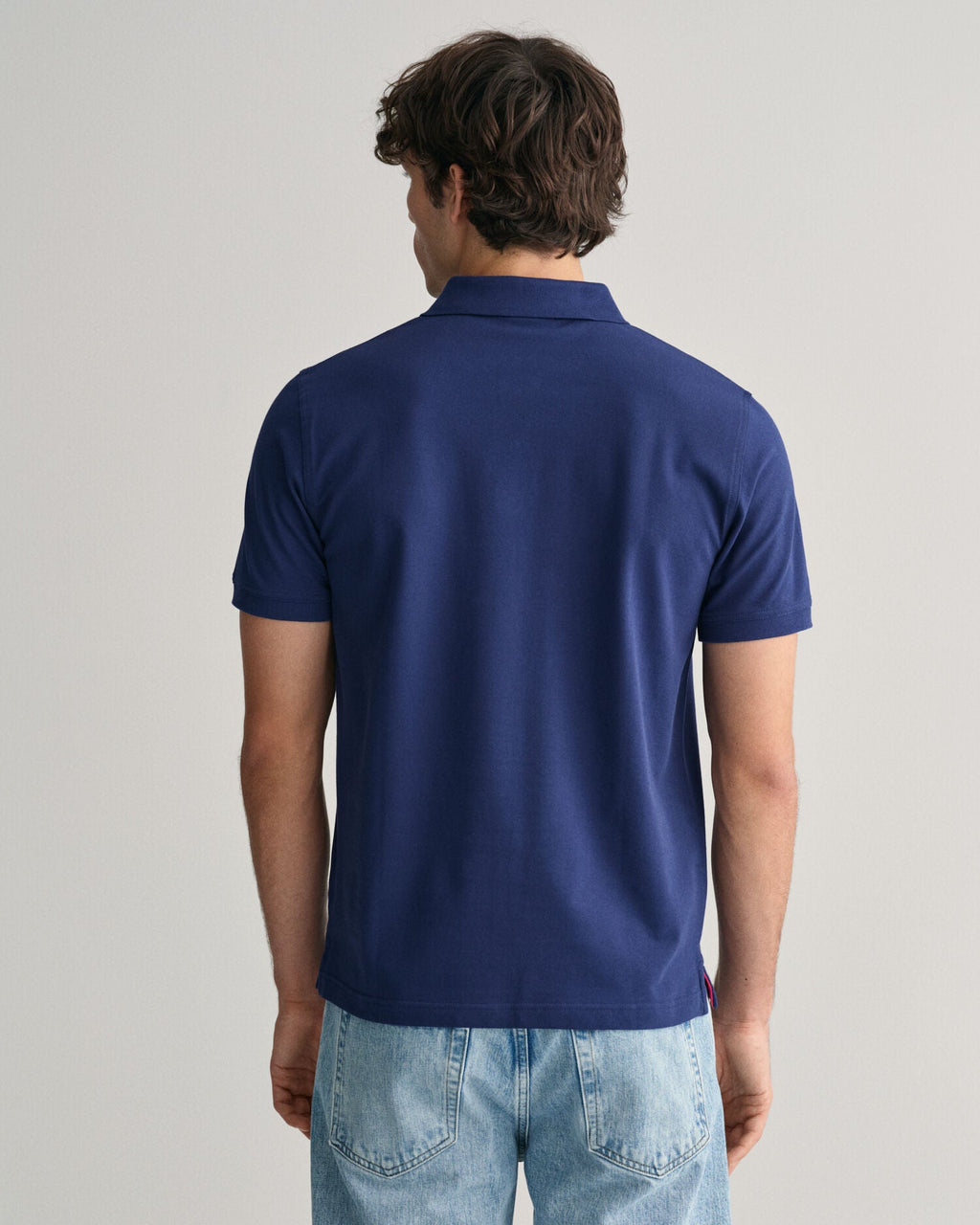 Contrast Pique Polo Shirt
