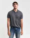 Regular Fit Shield Pique Polo Shirt
