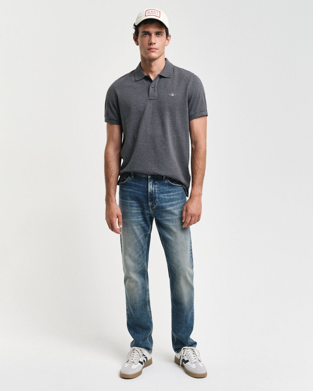 Regular Fit Shield Pique Polo Shirt
