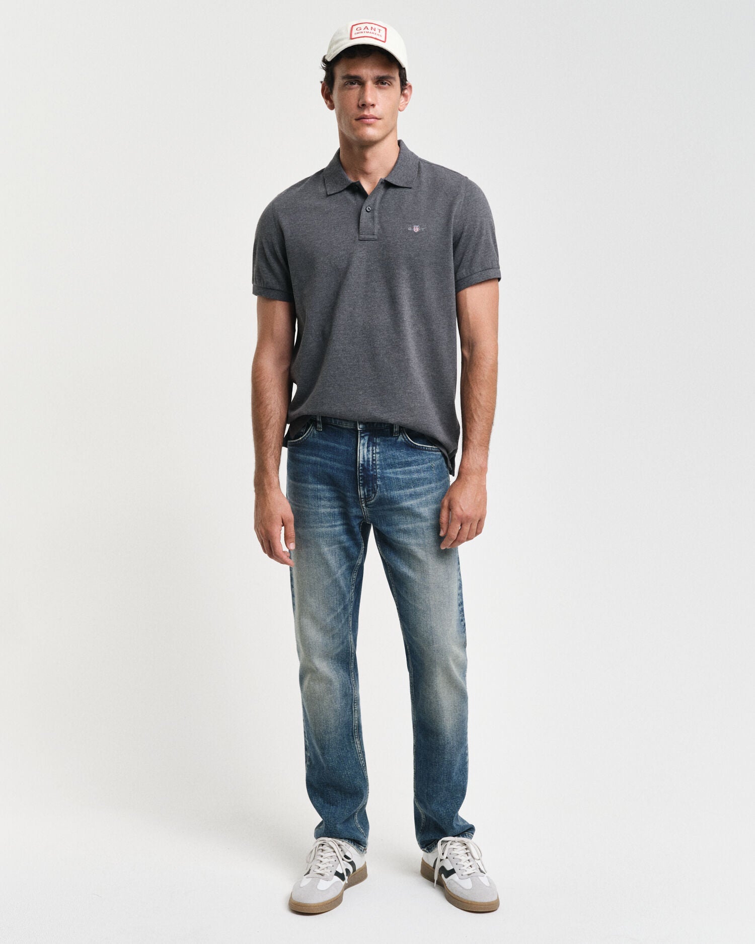 Regular Fit Shield Pique Polo Shirt