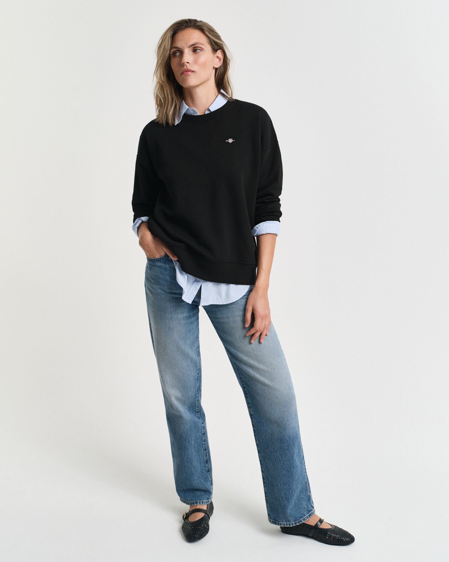 Shield Crew Neck Sweatshirt
