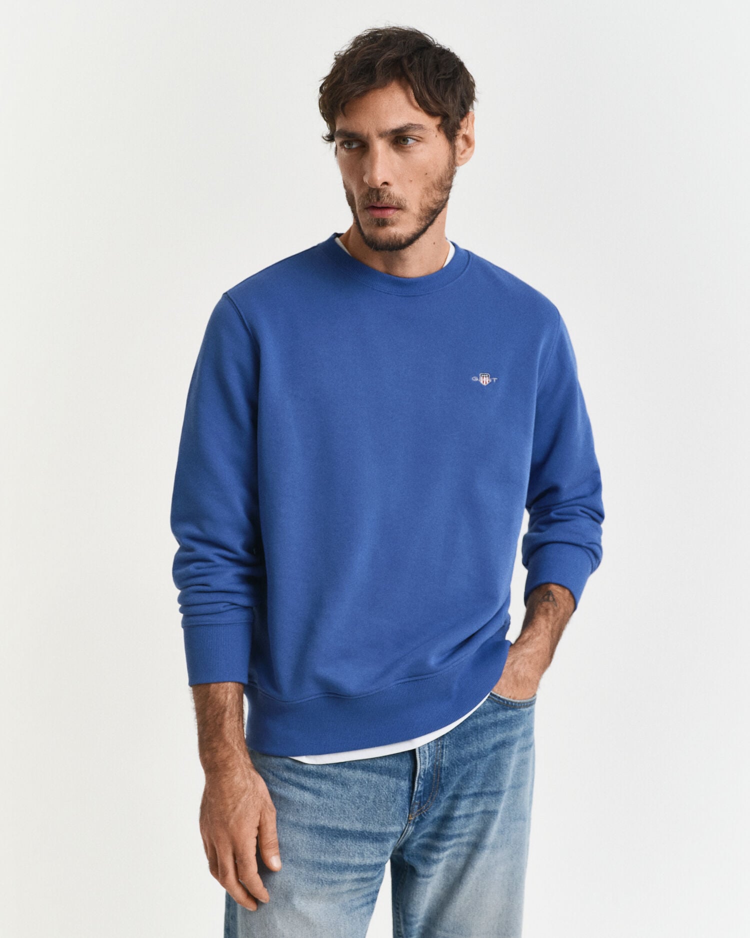 Shield Crew Neck Sweatshirt