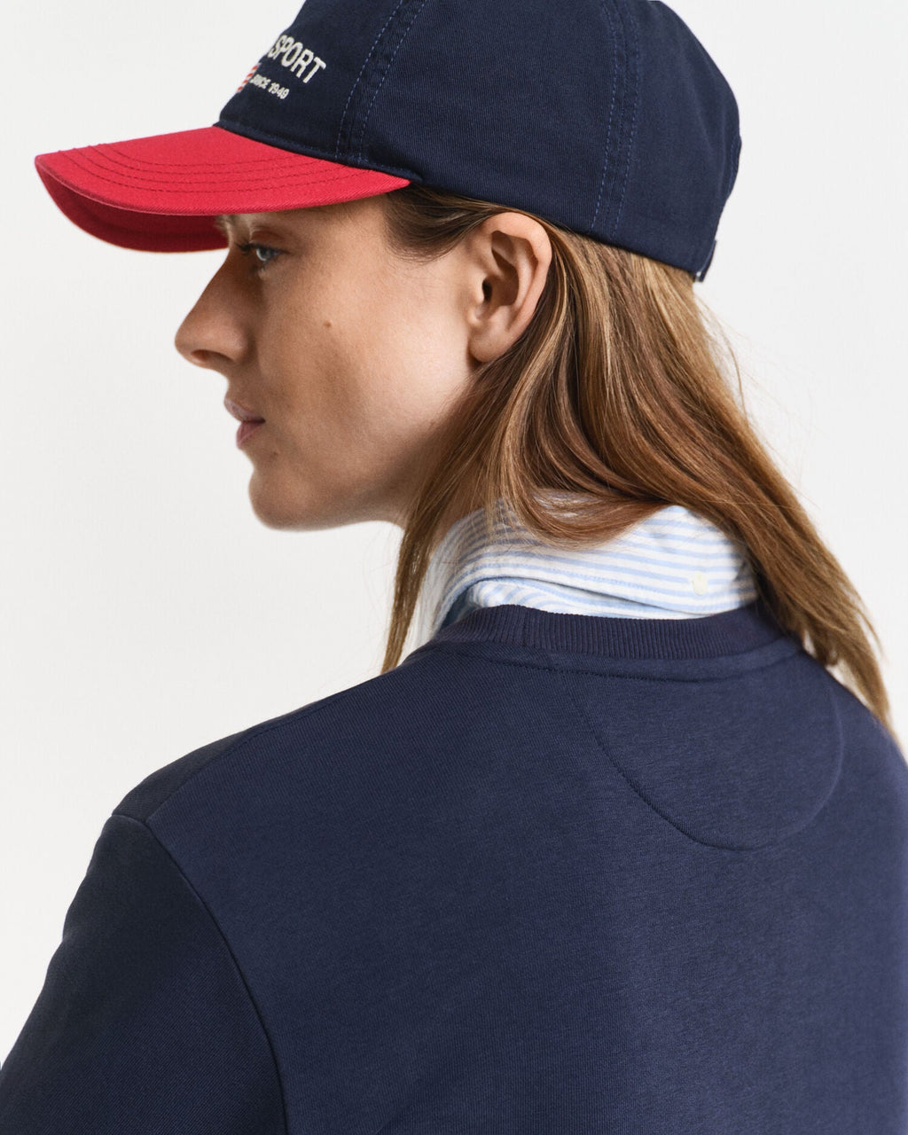 Shield Crew Neck Sweat Dress