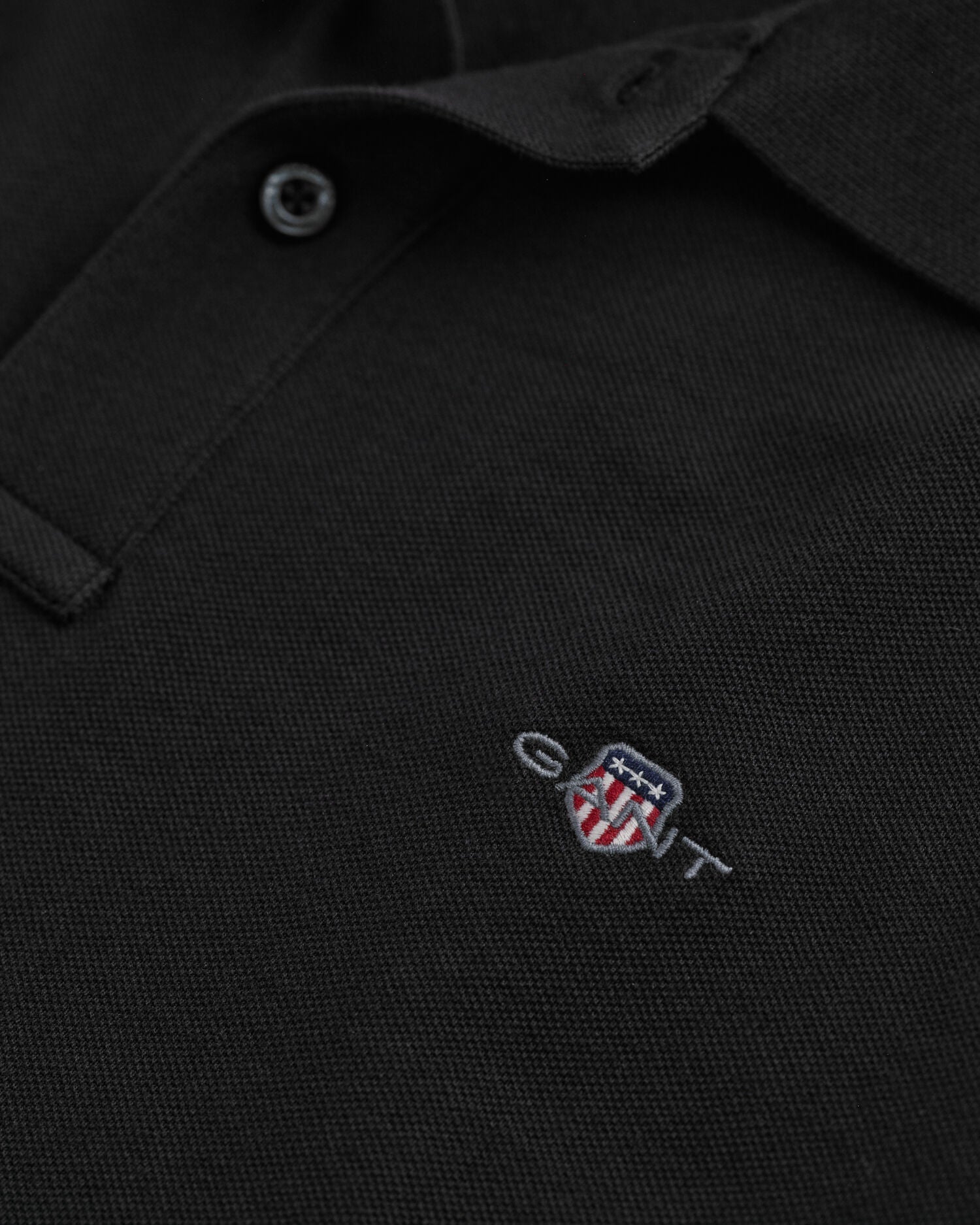 Regular Fit Shield Pique Polo Shirt