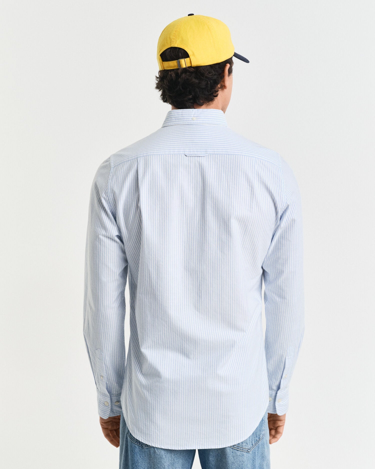 Slim Fit Banker Stripe Classic Oxford Shirt