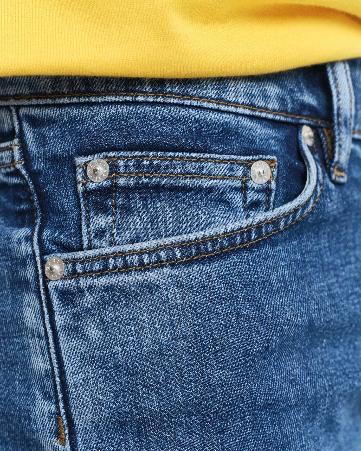 Slim Fit Clean Wash Jeans