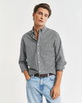 Regular Fit Classic Gingham Poplin Shirt
