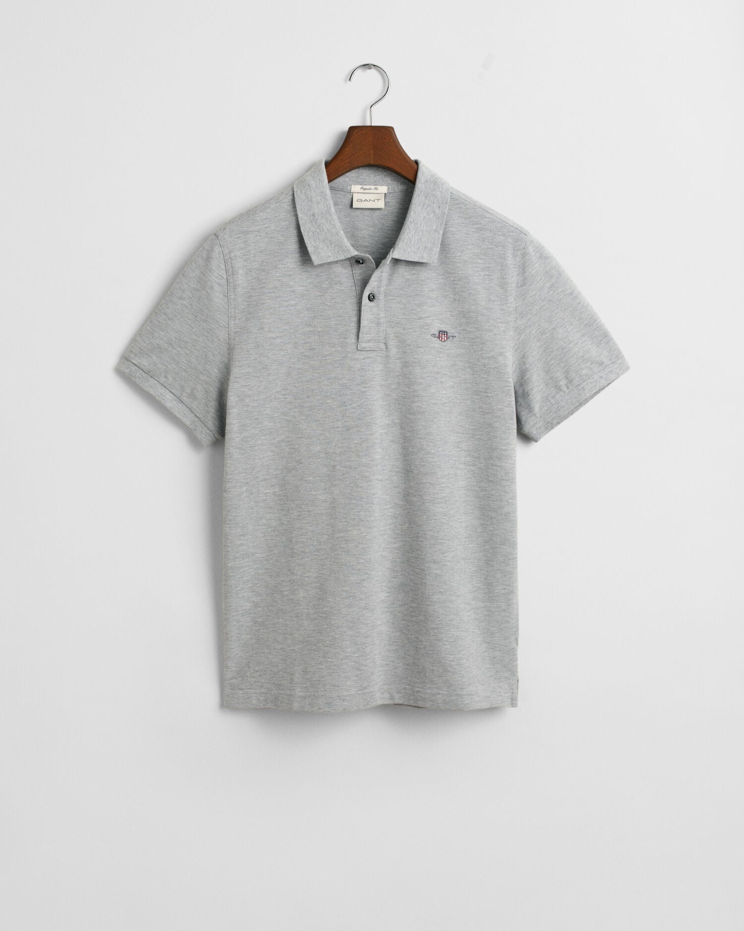 Regular Fit Shield Pique Polo Shirt