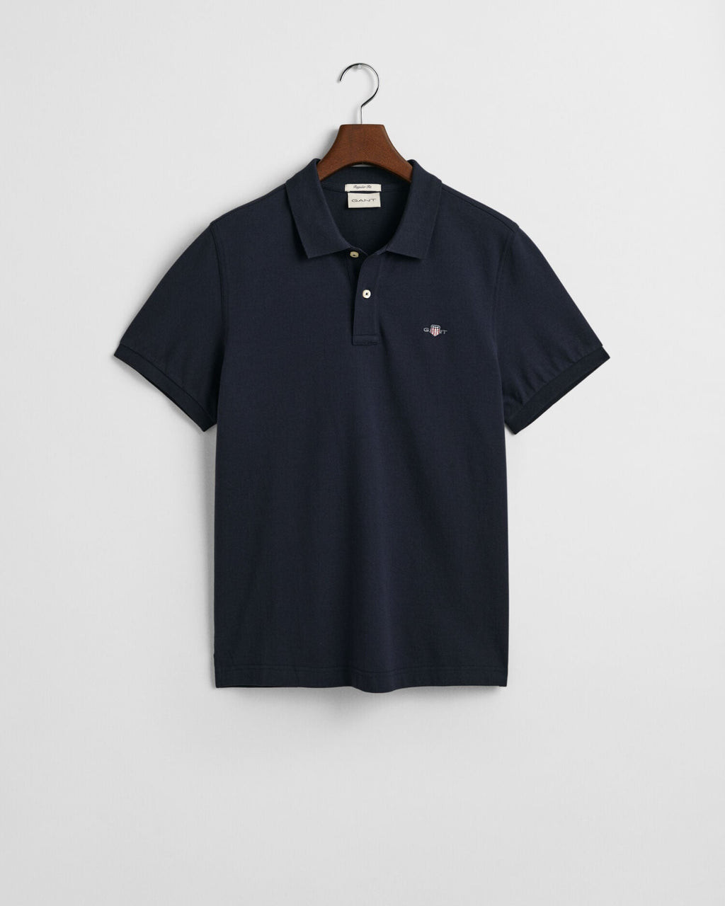 Regular Fit Shield Pique Polo Shirt