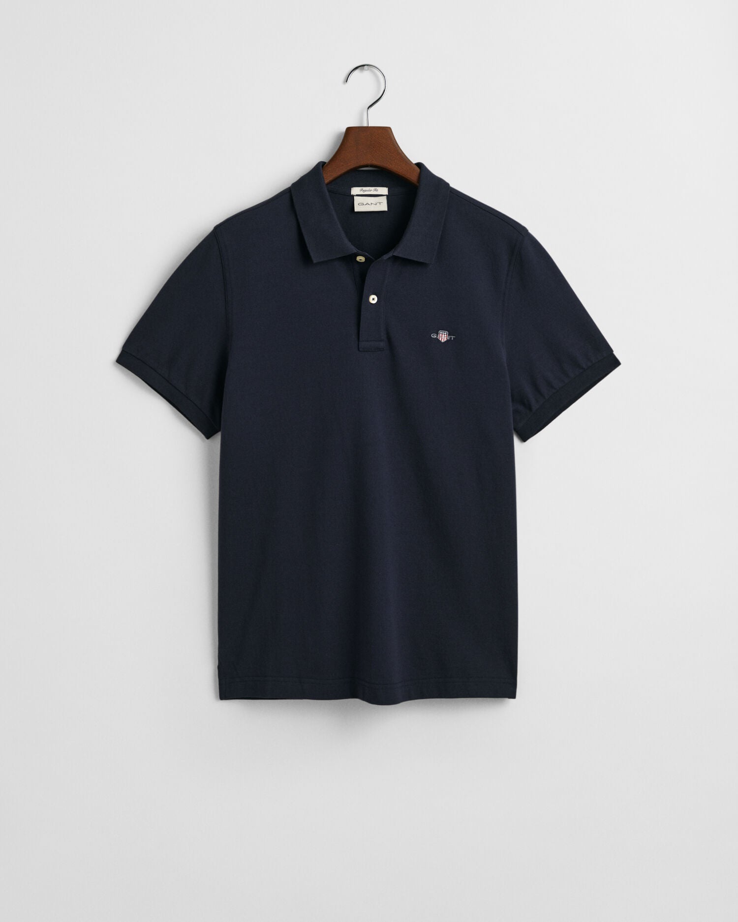 Regular Fit Shield Pique Polo Shirt