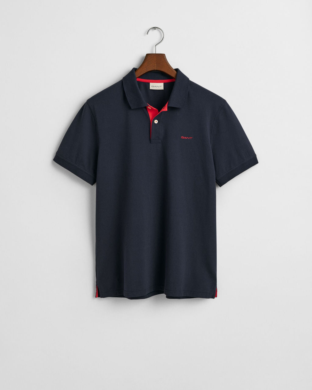 Contrast Pique Polo Shirt