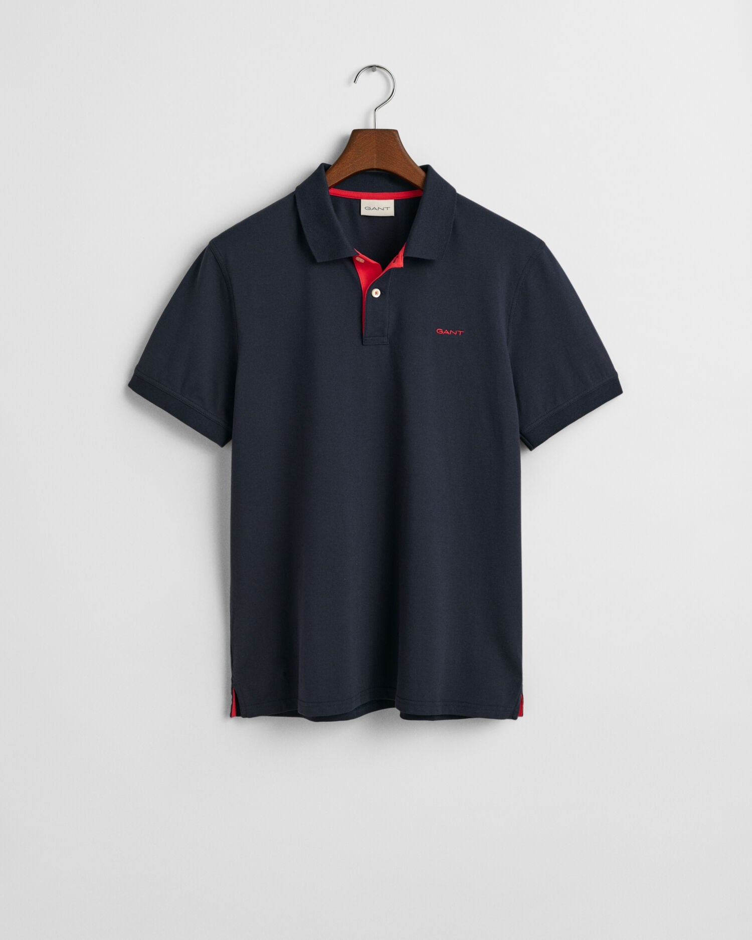 Contrast Pique Polo Shirt