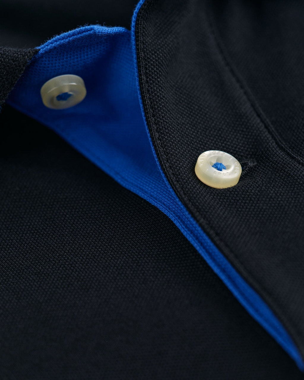 Contrast Pique Polo Shirt