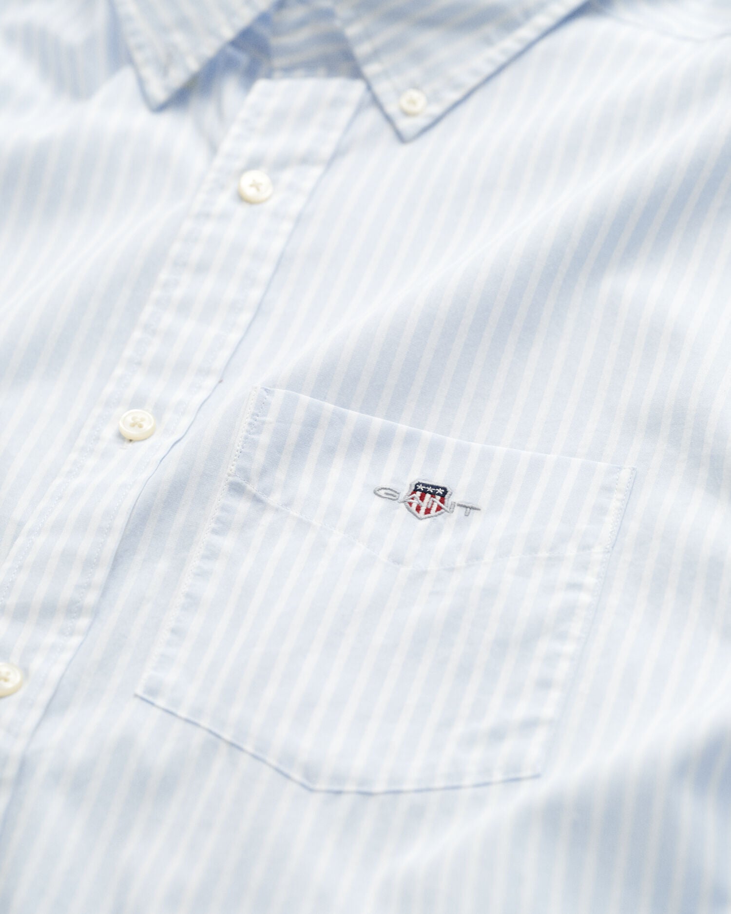 Regular Fit Striped Poplin Shirt