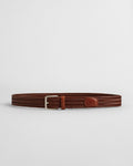 Braided Elastic Leather Belt
