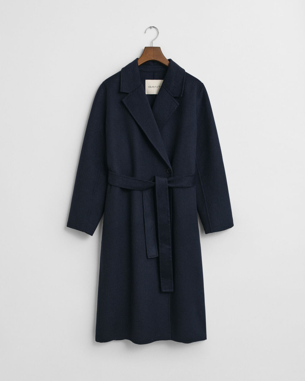 Handstitched Belted Coat
