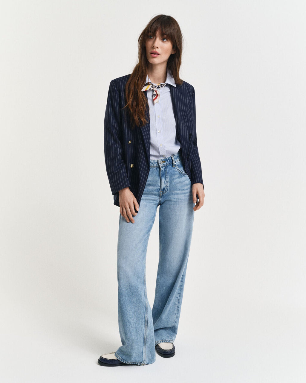 Regular Fit Classic Poplin Striped Shirt