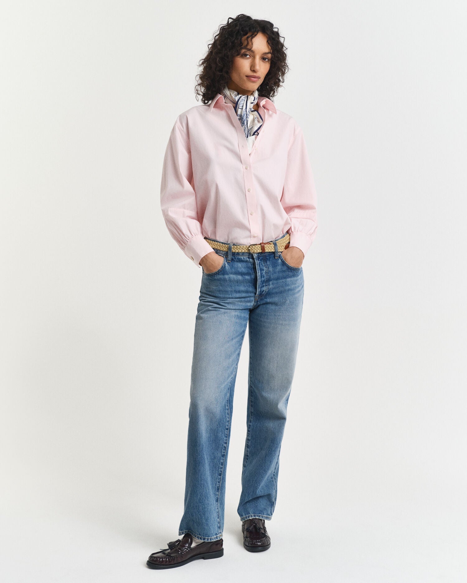 Relaxed Fit Volume Sleeve Shirt