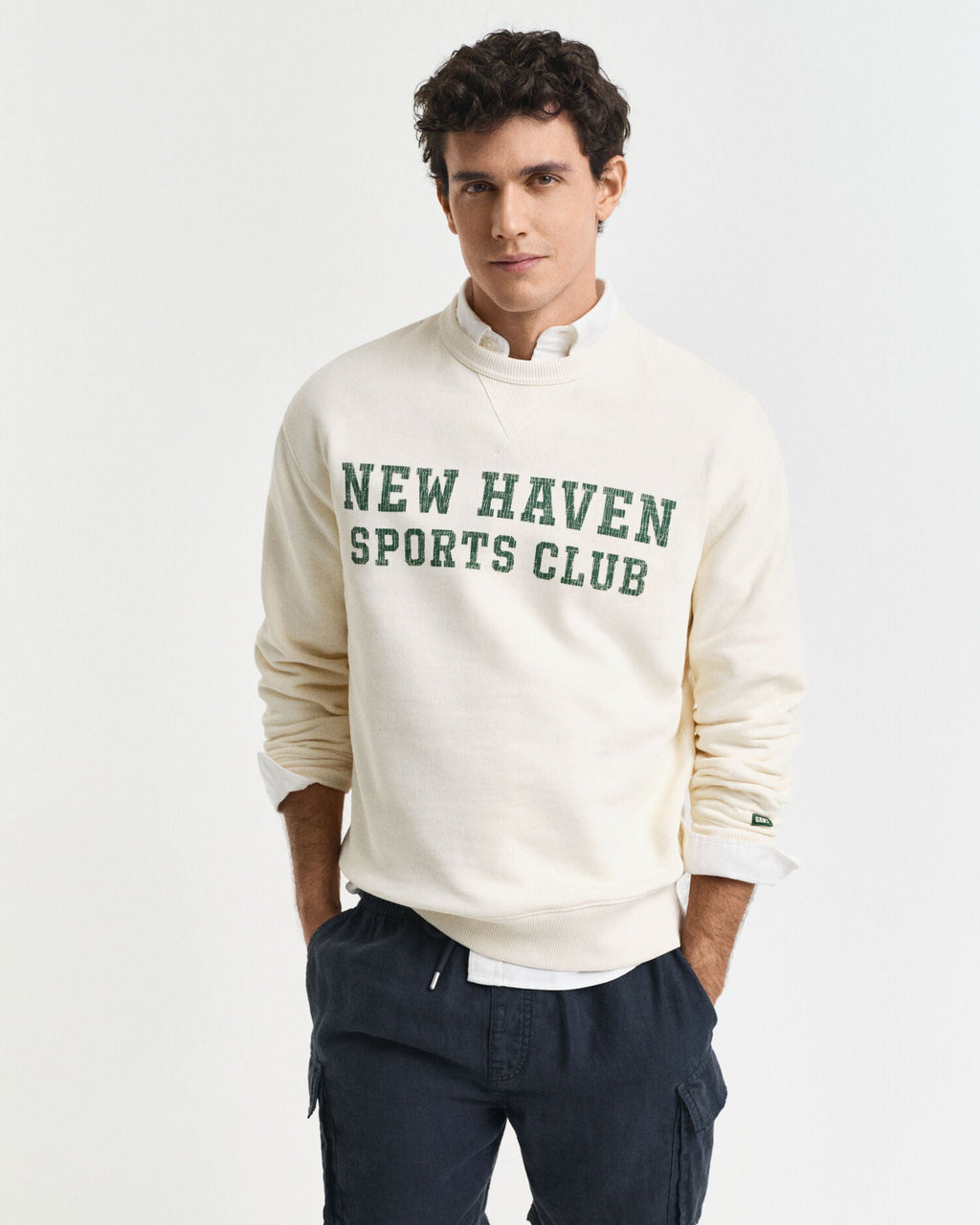 Graphic Crew Neck Sweatshirt