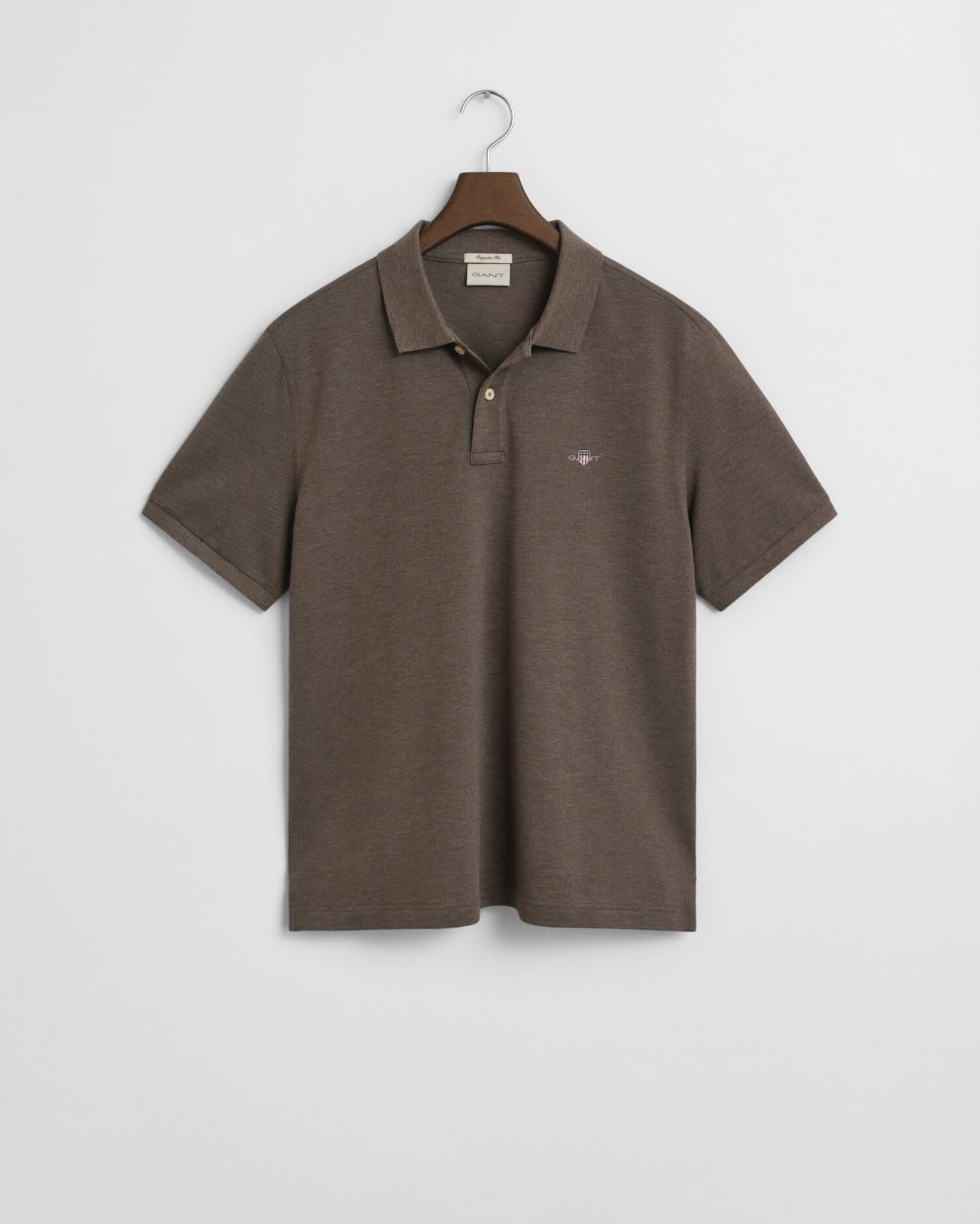 Regular Fit Shield Pique Polo Shirt