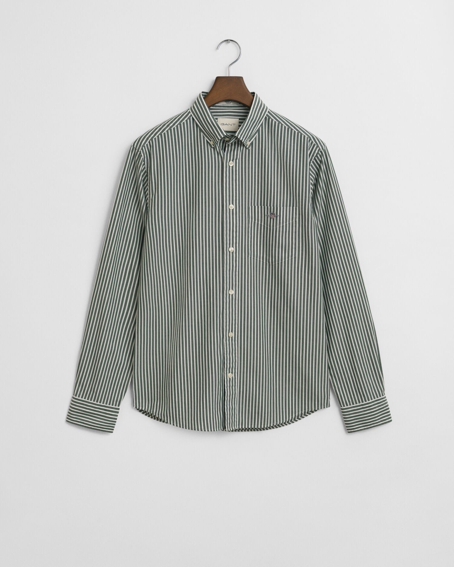 Regular Fit Striped Poplin Shirt