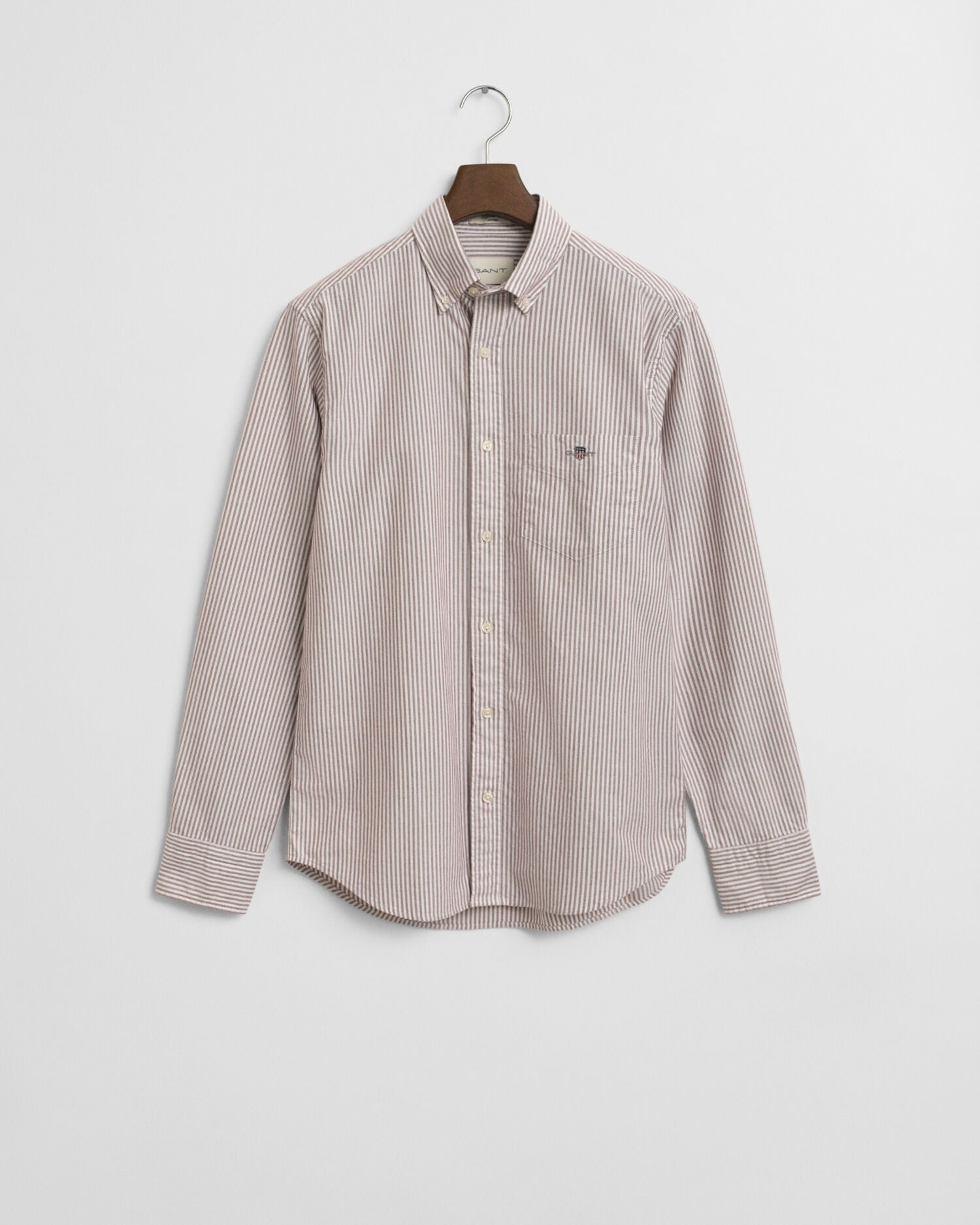 Regular Fit Banker Stripe Classic Oxford Shirt