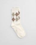 Checked Argyle Socks