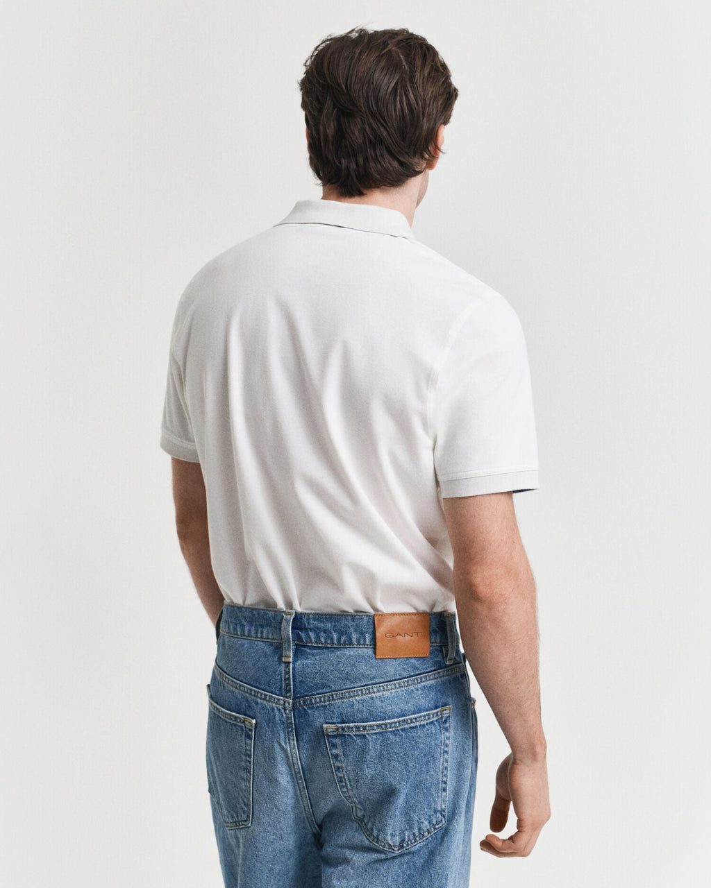 Contrast Pique Polo Shirt